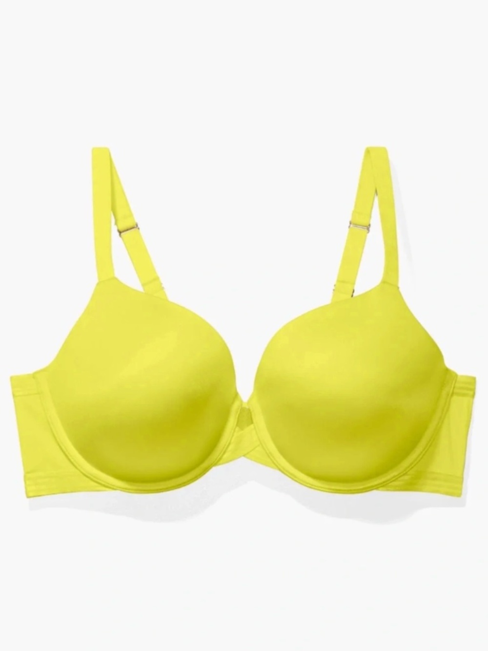 Savage x Fenty - T-Shirt Underwire Yellow Green Caged Back Lined Bra - 42DD